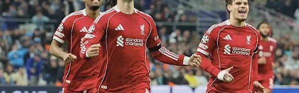 奇异果-连续13场不败！利物浦高居欧冠第4 斯洛特激活一众新援