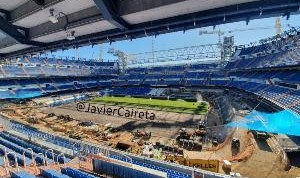 西媒：为适应NFL比赛的要求，皇马将改造伯纳乌更衣室和低层看台